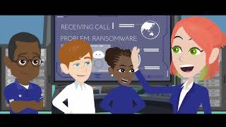 Cybersecurity Animation - How Ransomware Happens Part 2