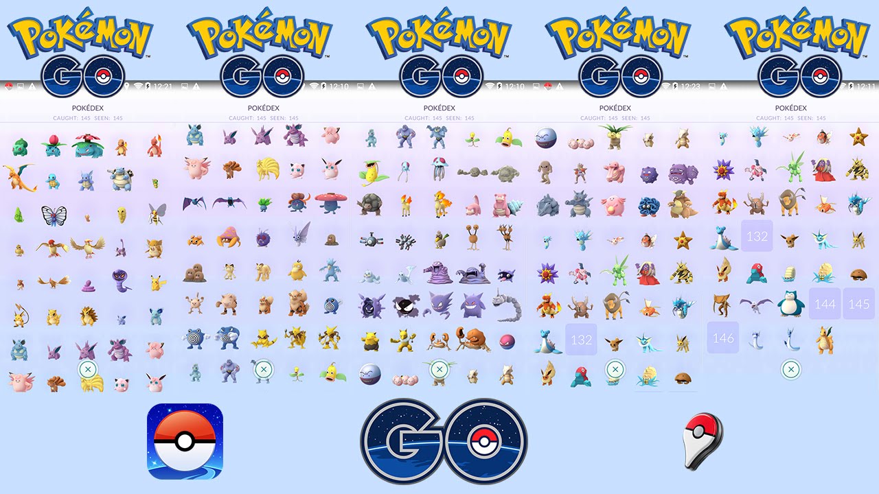 Complete Pokedex (All Pokemon) – Pokémon GO