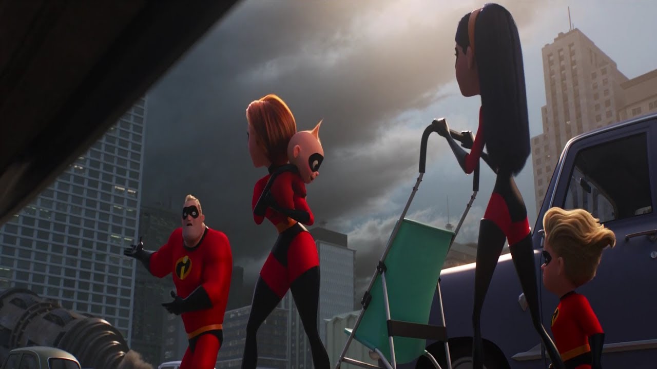 Escena Inicial Los Increibles 2 Español Latino YouTube Escena Inicial Los Increibles 2 Español Latino YouTube