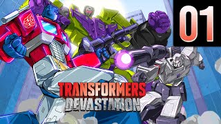 TRANSFORMERS DEVASTATION - Parte 1 - Juego COMPLETO en ESPAÑOL