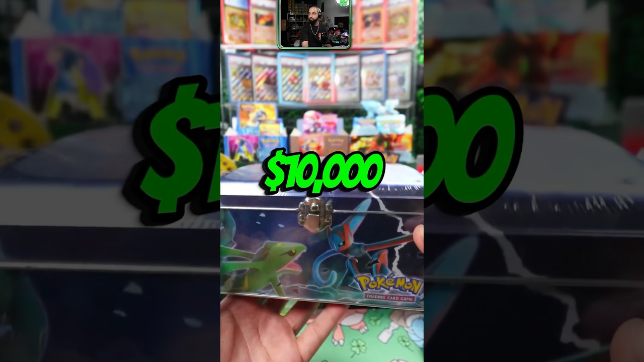 I OPENED A $10,000 POKÉMON LUNCHBOX 😭🤯 