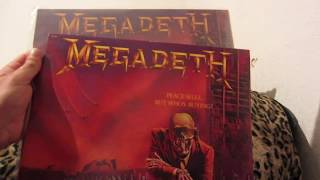 Megdadeth Peace Sells  But Who's Buying Original Album and Re-issue Comparison