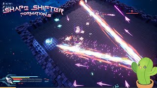 This Bullet Hell Roguelite Nearly Melted My Brain [ Cactus Plays Shape Shifter: Formations ] screenshot 5