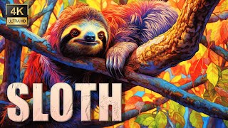 Sloth | Exploring the World of Wildlife: facts about the Sloth | 4K documentary
