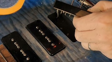 Installing a P90 pickup