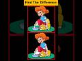 Find The Difference : Can You Find It? How Sharp Your Eyes ? #shorts #ytshorts #viral #iqtest
