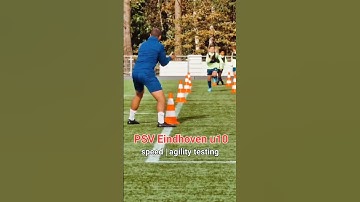 PSV Eindhoven u10: agility | speed testing