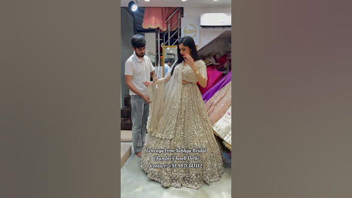 Sparkle Bridal Lehenga Choli😍Shopping in Chandni Chowk#shorts #ashortaday #lehenga #lehengacholi