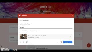 Add YouTube Video to Google Classroom