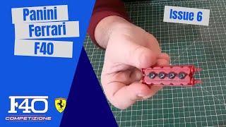 Hello my model building friends and welcome back to the yorkshire
modeller. in this video we have issue 6 of ferrari f40 build-up from
panini collections...