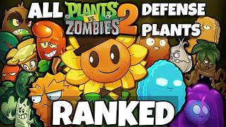 Ranking All PVZ 2 Defense Plants from WORST to BEST