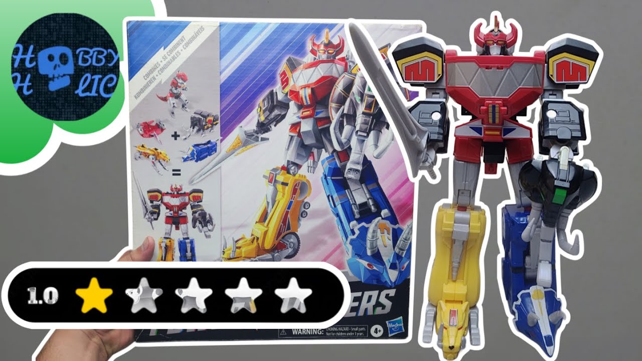 Đập Hộp Và Review Dino Megazord Phiên Bản Bị Đánh Giá 1 Sao Nhiều Nhất Của Hasbro.