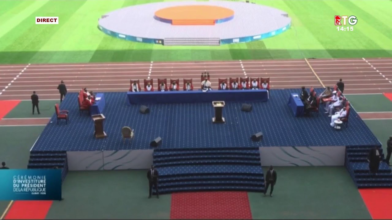 CÉRÉMONIE D’INVESTITURE DU PRÉSIDENT DE LA RÉPUBLIQUE