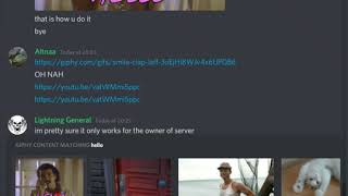 How to use /giphy and /tenor on discord (for dumb people)