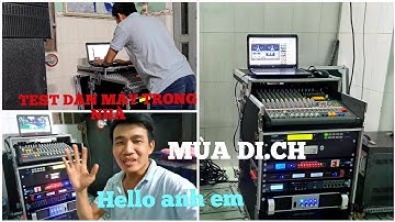 Giao lưu với ae cấu hình array tự ráp test trong nhà hú tét nách 🤣🤣 || Âm thanh kẹo kéo