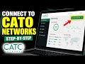 How to connect with Cato Networks - Beginner Guide