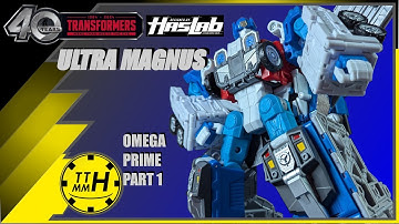 Transformers HASLAB Omega Prime: ULTRA MAGNUS review (Stop Motion)