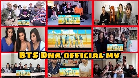 BTS (방탄소년단) DNA Official MV Reaction Mashup