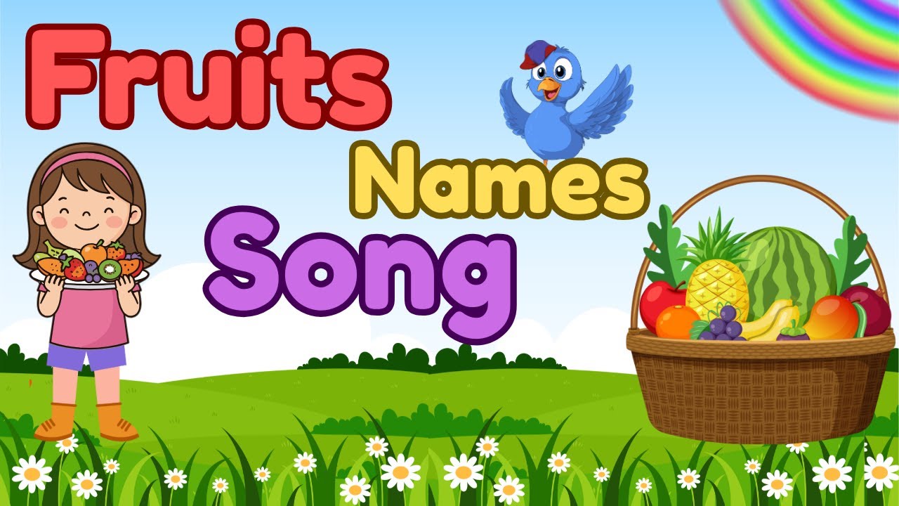 Fruit Song for Kids 🍎🍌 | Learn Fruit Names with Fun Music | Educational ...