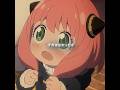 アニア:この犬を捕まえないと、アニアは学校に行けないわ!#animeedit #anime