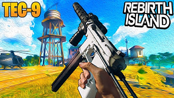 The *NEW* TEC-9 SHREDS on REBIRTH ISLAND! | *Best Tec-9 Class Setup* (Call of Duty Warzone)