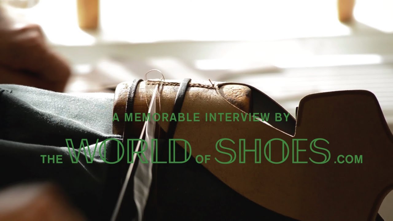 Andrew Peach, Hand Sewer at Edward Green - The World of Shoes