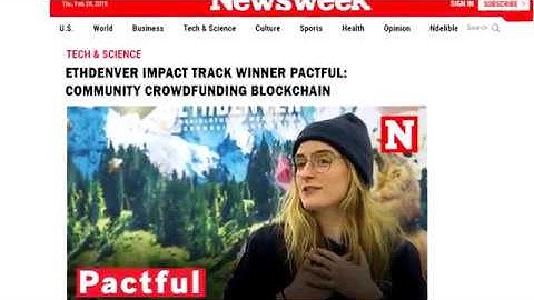 Pactful - ETH Denver 2019 Buidlathon Impact Track Winner (Team Hackathon Montage)