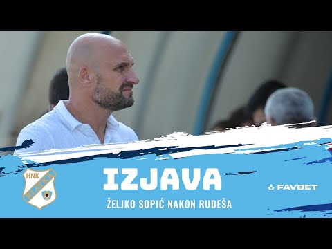 Željko Sopić nakon Rudeša - 10. kolo (2023./2024.)