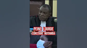 EPESI PASI CONDAMNATION YA CONSTANT MUTAMBA MAWA MINGI 