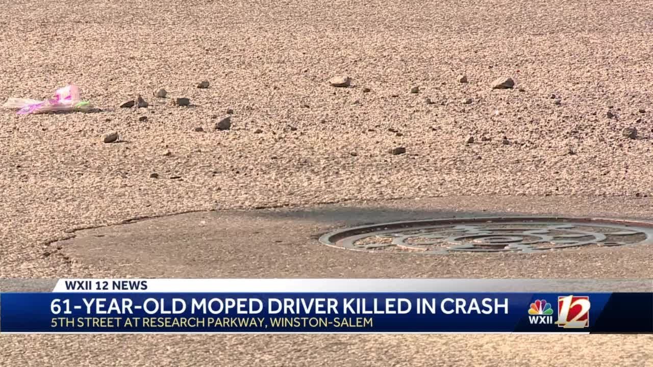 Winston-Salem man killed in vehicle crash, police say - YouTube