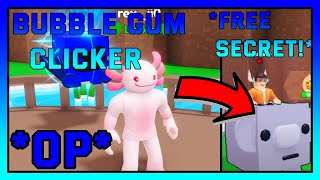 *FREE* SECRET PET *REDEEM NOW*| Bubble Gum Clicker