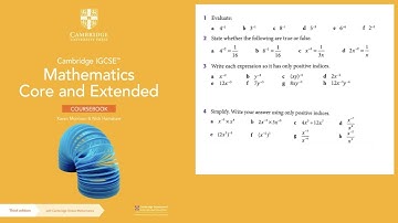 Cambridge IGCSE Mathematics Core and Extended Exercise 2.9