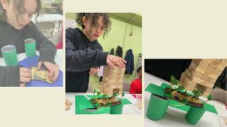 Bridge Building Challenge at the Lin Learning Center