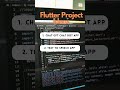 🔥Project ideas to build your Resume #shortvideo #programming #flutter