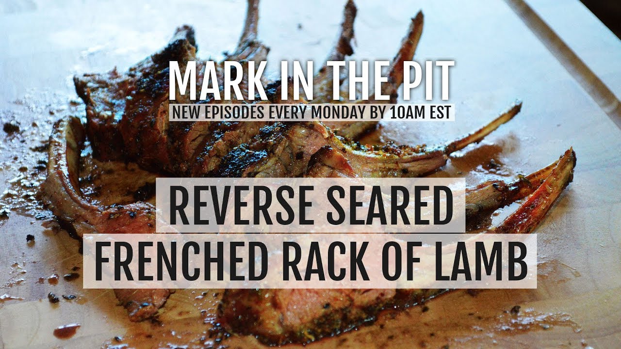 Reverse Seared Frenched Rack Of Lamb