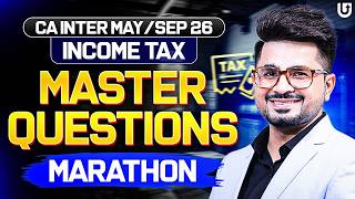 CA Intermediate DT IDT Master Questions May/Sept 26 | PART 1 | CA Vivek Gaba | Ultimate CA