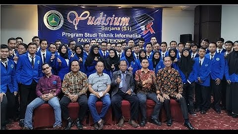 Yudisium Teknik Informatika Universitas Maarif Hasyim Latif Terbaru 2019
