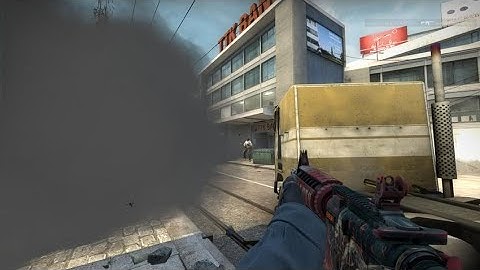 M4A4 4K on Overpass