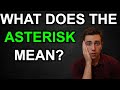 What does the ASTERISK * mean in GREGORIAN CHANT???