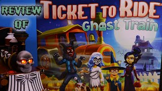 Ticket to Ride Ghost Train Board Game Review