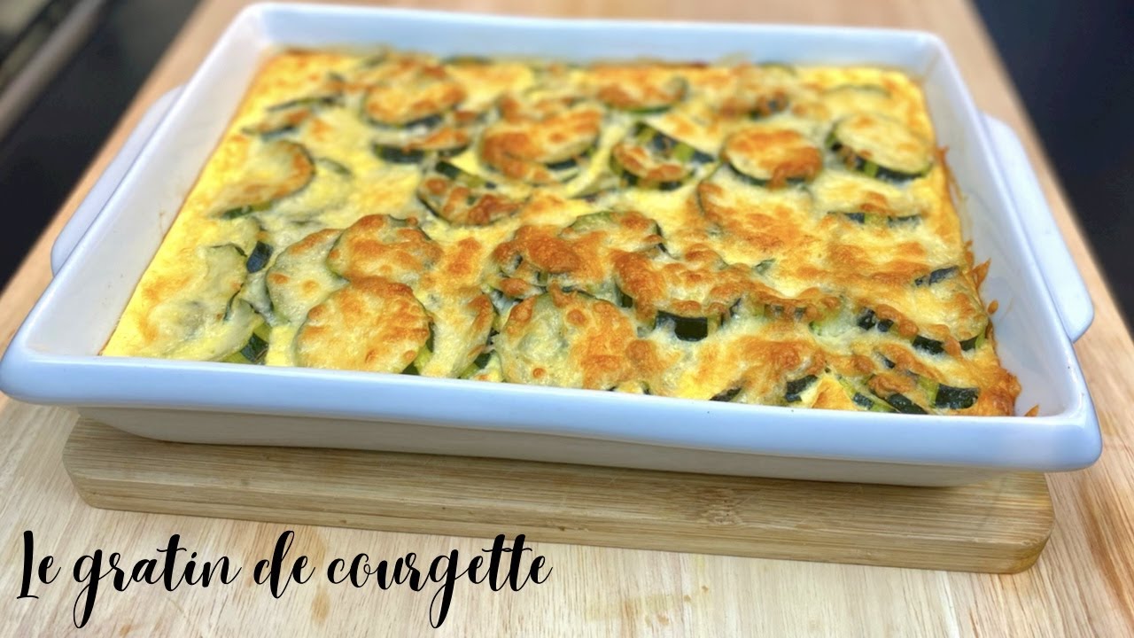 AVEC PEU D’INGRÉDIENTS RÉALISEZ CETTE RECETTE D’ÉTÉ ! LE GRATIN DE COURGETTE RAPIDE ET FACILE 👌🏻