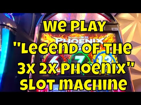 We Play Legend of the 3x 2x Phoenix Slot Machine From IGT