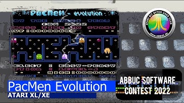 Atari XL/XE -=PacMen Evolution=- ABBUC Software Contest 2022
