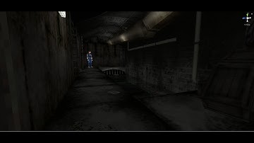 Unity 3d : Resident Evil PS1 Styled Water Effects :  Sewer Scene