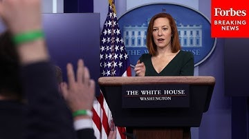Jen Psaki holds a White House Press Briefing