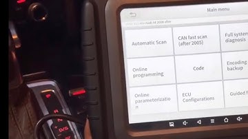 Audi A4 Stearing column Electronic #onlineProgramming with Xtool H6Pro
