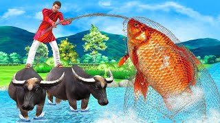 Machiliwala Beta Buffalo Fishing Comedy video - Hindi Comedy Video