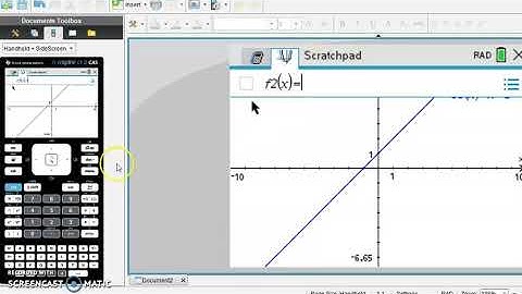 Graphing Any Type of Equation Using the TI NSPIRE CX Premium Teacher Software.