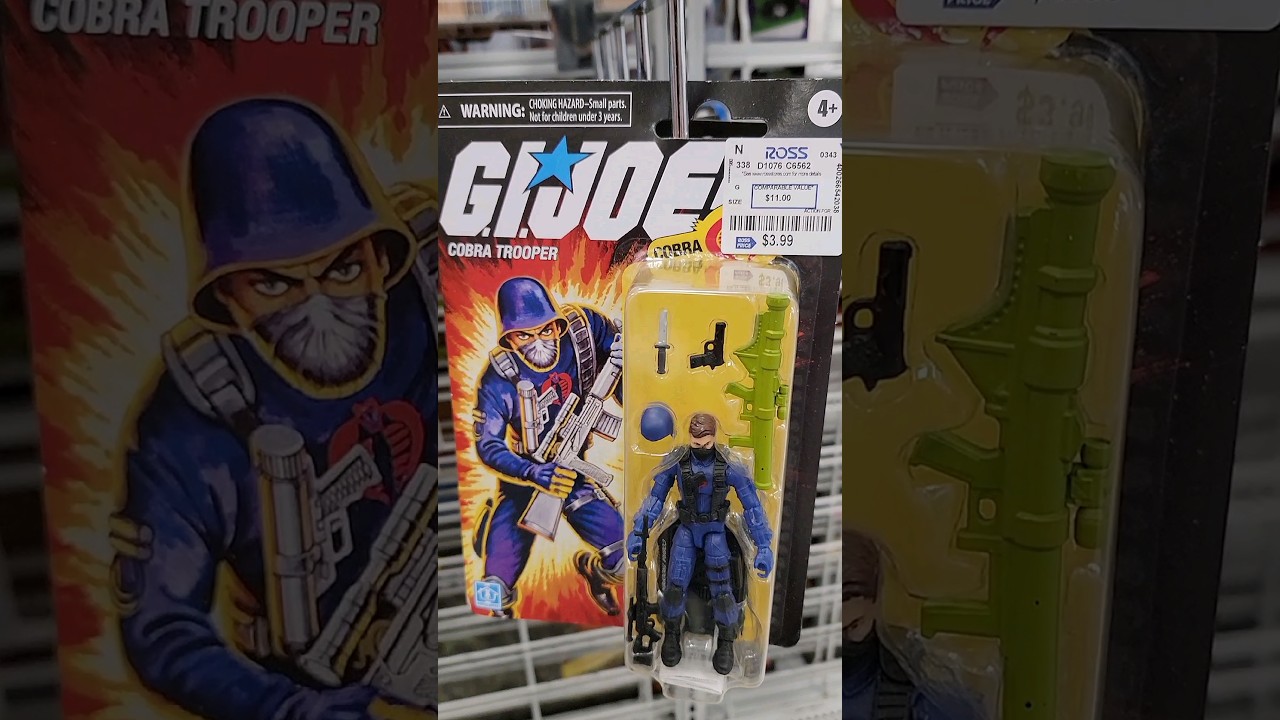 Even More G.I. Joe 3.75" Retro Collection Cobra Troopers For $3.99 At Ross Dress For Less 