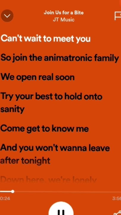 Jt Music Join Us For A Bite Lyrics "Join us for a Bite!" by JT Music Lyrics // #fnaf #fivenightsatfreddys